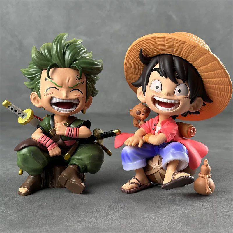One Piece Hand Luffy Саурон Ситтер Q версия Tide Play мультфильм Аниме настольный автомобиль окружающие подарки