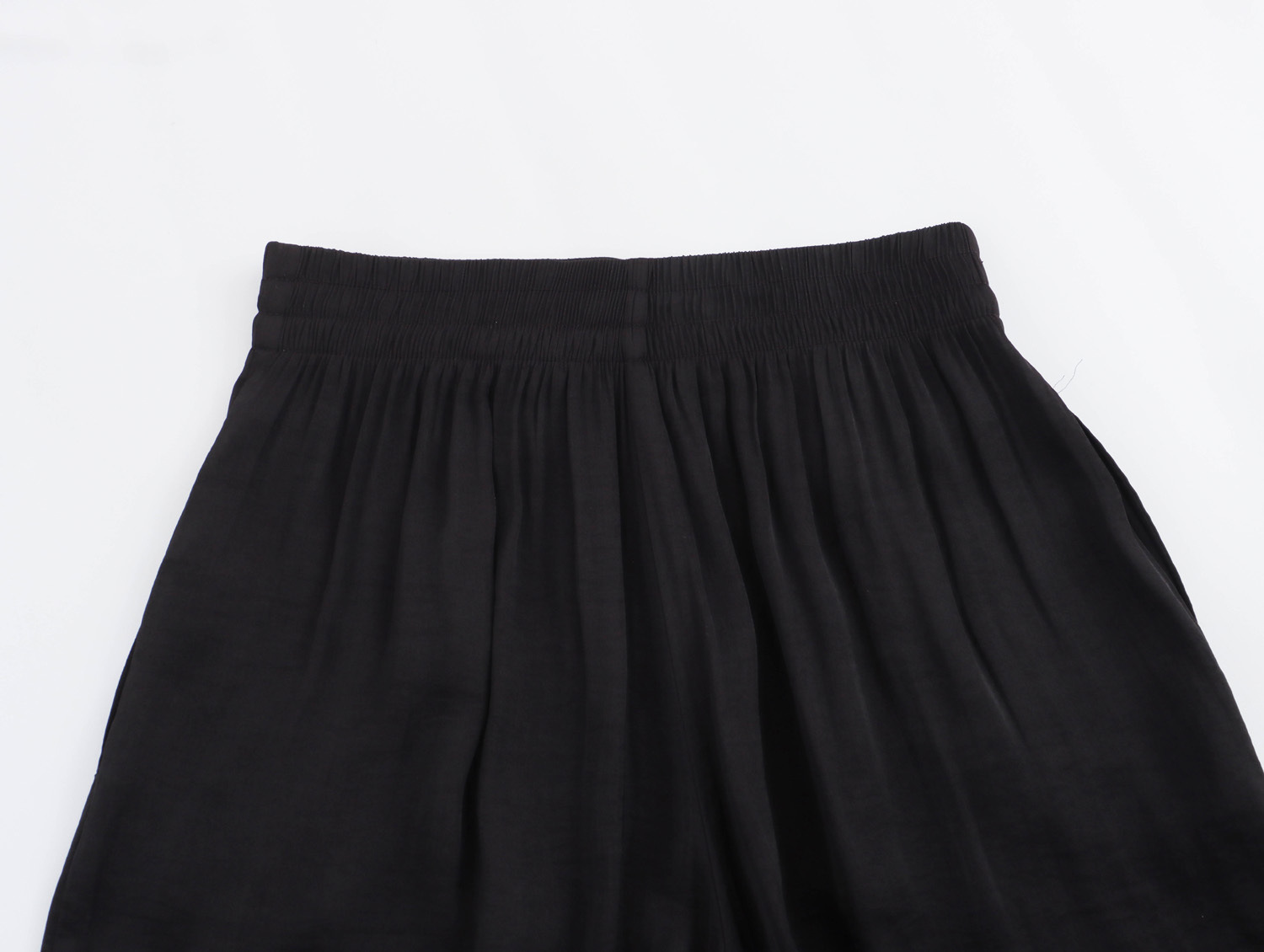 Women's 2024 Summer New Style Elastic Waist Fashion Wide Leg Pants_voghion.com