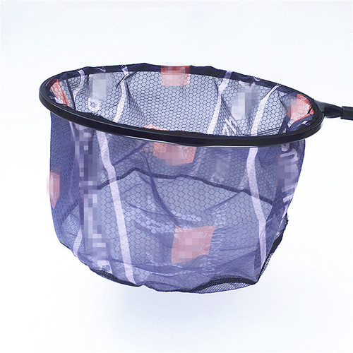 Manufacturer's dense eye integrated non-folding net head gray dense eye copy net small fish crucian carp net pocket fishing net fishing net