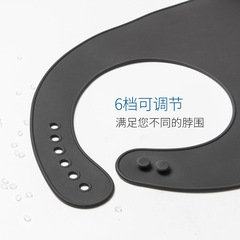 老人吃飯大號圍兜大人適用防水硅膠口水兜成人老年人餵飯圍嘴飯兜