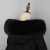 Snow Fox black* lining length 70cm