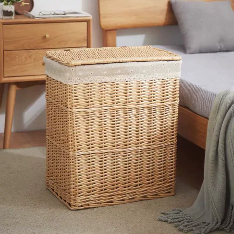 Виноградная ивовая корзина для грязного белья корзина для хранения корзина для грязного белья Складная бочка для хранения игрушки корзина для хранения плетеная корзина