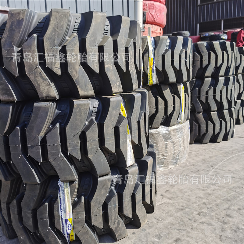 批发钢丝半实心装载机轮胎 20.5/70R16 16/70R20 L-5C 20.5/70-16