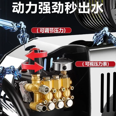 Shop Farm High-Power Industrial Cleaning — Car washing machine
