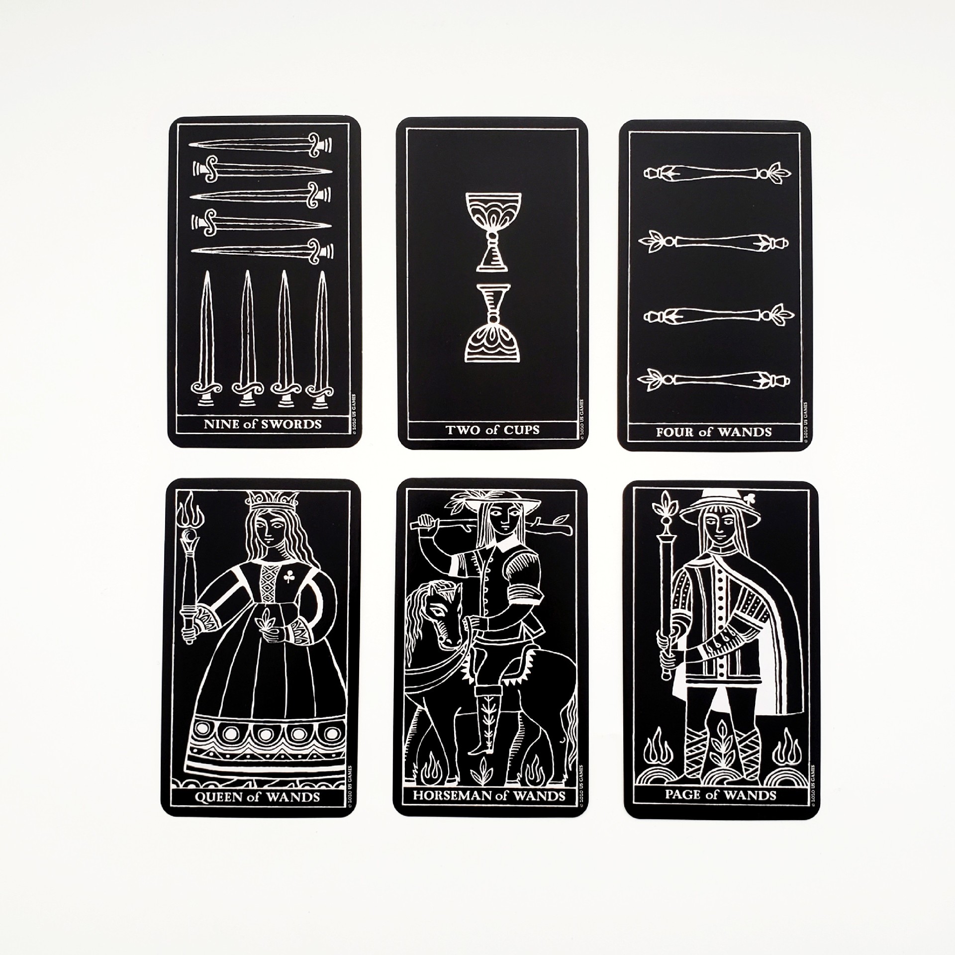 Marseille Tarot Cards Inversion Edition With Reversed Colours_voghion.com