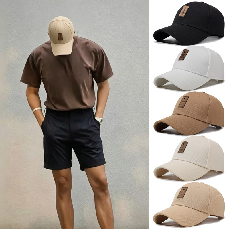 New Men's Spring and Autumn Baseball Cap, Women's Outdoor Korean Style Versatile Casual Sun Hat, Fashionable Peaked Cap