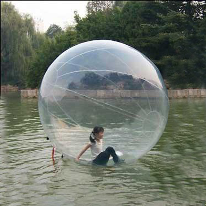 Water walking ball children roller ball amusement equipment inflatable transparent ball PVC adult ballet dance ball