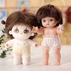 20cm棉花娃娃娃衣短褲內褲關節娃娃小樂美衣服南瓜褲 胖胖體可穿