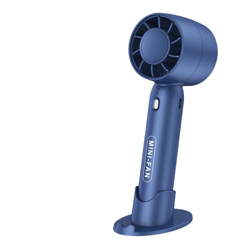 夏の屋外ハンドヘルド小型ファンミニ USB 充電強風デスクトップ携帯電話ホルダーデスクトップファンプリントロゴ|undefined