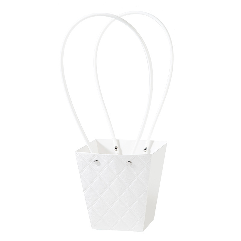 Bolsa de macarrones, bolsa de aperitivos, bolsa para arreglos florales de gelatina, bolsa con relieve estéreo, bolsa cuadrada trapezoidal para regalos de cumpleaños y festivos