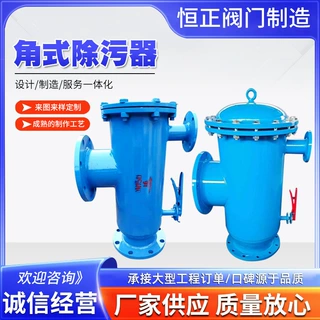 不锈钢全自动滤污器直通反冲洗角式过滤器水泵扩散过滤器