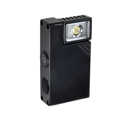 UV fənərlər Charging Outdoor High-Brightness Small Steel - cool-black