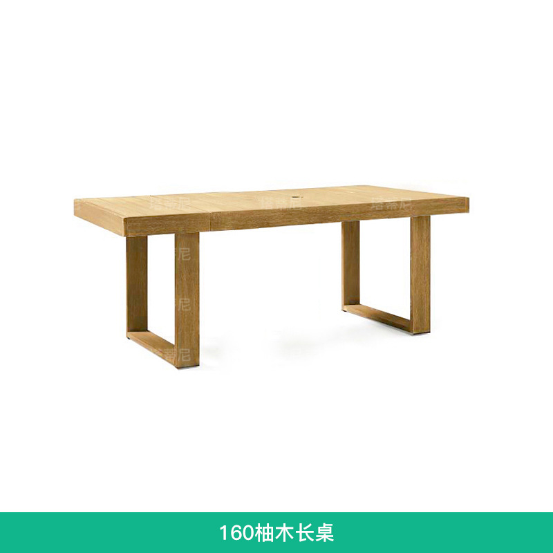 Mesas y sillas para patio exterior, muebles de madera anticorrosivos para jardín y balcón, conjunto de banco anticorrosivo para terraza y villa.