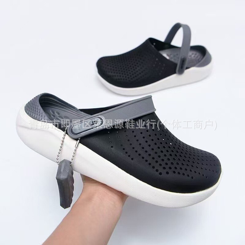 New Style Crocs-Style Shoes, First-Generation, Non-Slip, Soft-Soled, Quick-Drying, Breathable, Unisex Couple Beach Sandals, Wear-Resistant and Fashionable