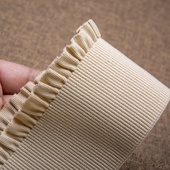 ズボンの腰のゴムベルトの補助材料のスカートの弾力性のゴムの高い弾力性のベルトの丈夫さはゴムの牛陵星を広げます。