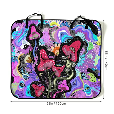 Universal seat cover for gym and exercise, universal - hpcd135-150x140cm