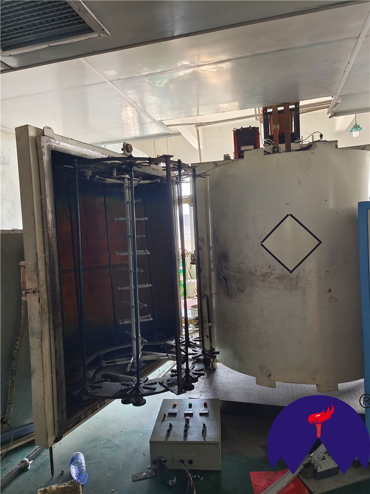 镀硅油保护膜设备二手现货镀车灯立式真空镀膜机