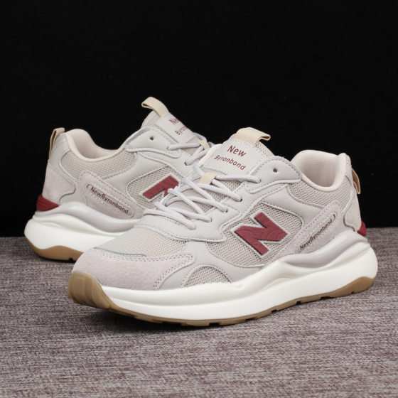 Men's and women's thick-soled running shoes men's daddy shoes couple's mesh fashionable shoes lightweight sneakers large size men's shoes