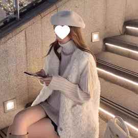 小香风羊羔2026秋冬马甲外穿新款皮毛百搭一体洋气时尚外套女