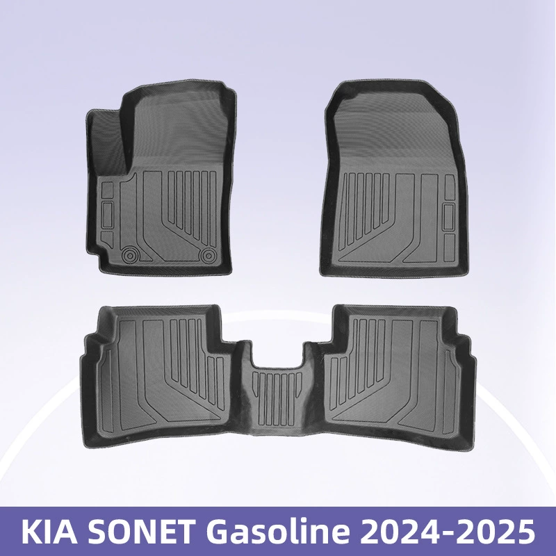 Подходит для Kia KIA SONET2024-2025 Топливо 3D 24/7 Материал TPE ножки Багажник коврик