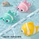 Cross-border children's bath toys baby playing water clownfish wind-up chain swimming animal bathroom playing water small toys