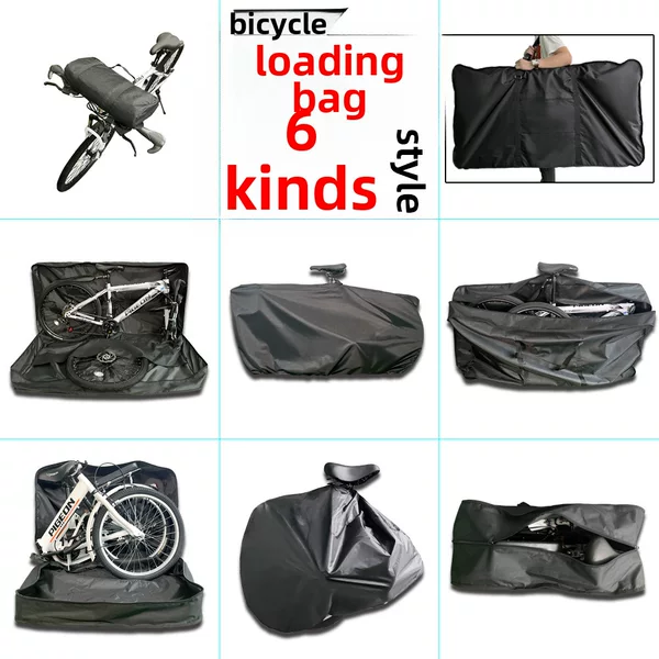 Portable supply cross-border Amazon popular mountain road folding bicycle portable lightweight portable loading bag