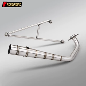 RSZ Fuxi 100cc RS100 motosiklet tam qaz borusu dəsti