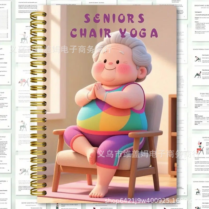 瑜伽手册 30-Day Chair Yoga for Seniors: Gentle Seated Workou|undefined