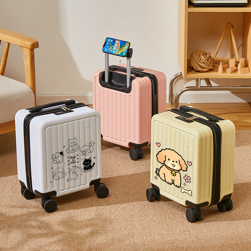 Luggage 14inch Children's Trolley Case 2026 New Cartoon Small Password Travel Case Spring/Autumn Airline Cabin Case Luggage 14inch Children's Trolley Case 2026 New Cartoon Small Password Travel Case Spring/Autumn Airline Cabin Case