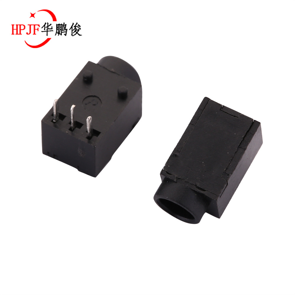 厂家直销DC电源插座DC-003A插座接口母座3.5*1.3/1.0mm直流电源插