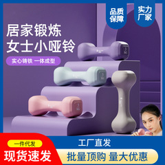 瑜伽用哑铃女士家用健身器材壶铃儿童中小学女生迷你品练手臂肌肉