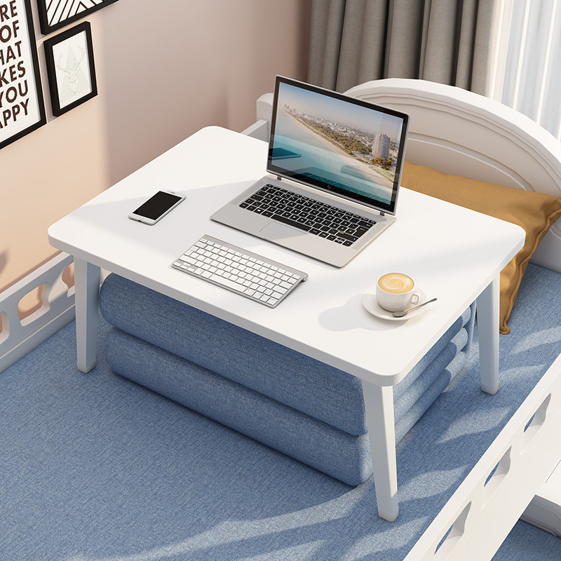 Heightening Bed Folding Small Table Computer Desk Desk Dormitory Student Learning Bedroom Sitting Floor Home Children Writing