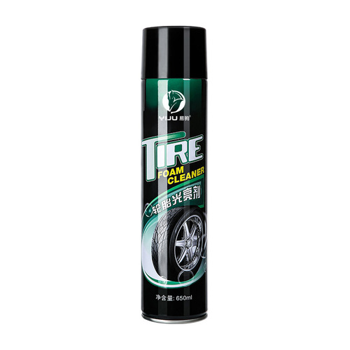 Yiju car tire brightener foam cleaner decontamination cleaning agent anti-aging tire protection oil tire wax
