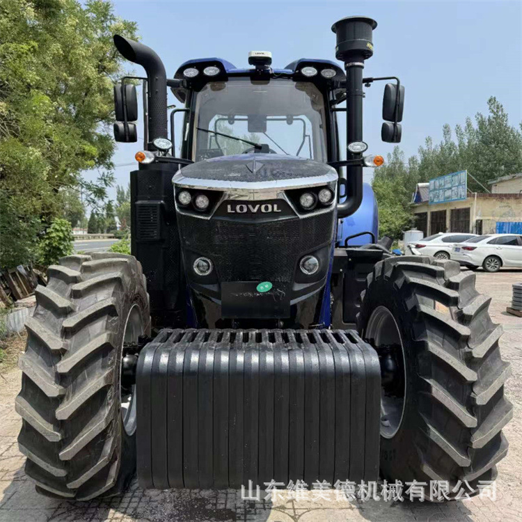 雷沃2104-6P1大型四轮拖拉机 轮式四驱开荒整地机 动力换向