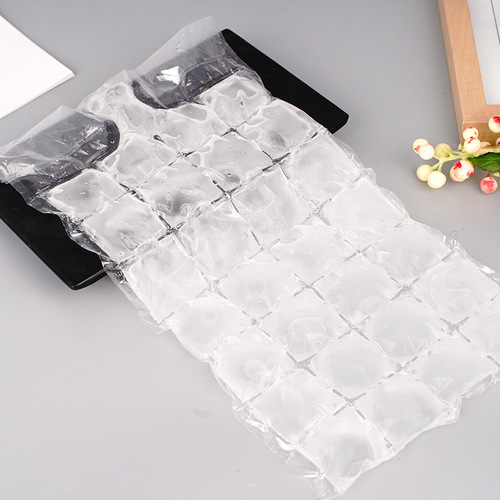 Ice bag manufacturers directly supply self-sealing ice bags, disposable ice tray bags, water-filled ice-making fresh-keeping bags, 10 pieces/pack