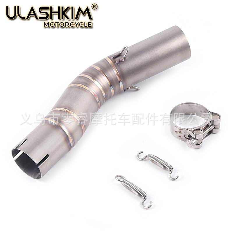 Motorcycle Exhaust Pipe Gsxr 1000 600 750 K5 K6 K7 K8 K9 K10 Stainless Steel Middle Section