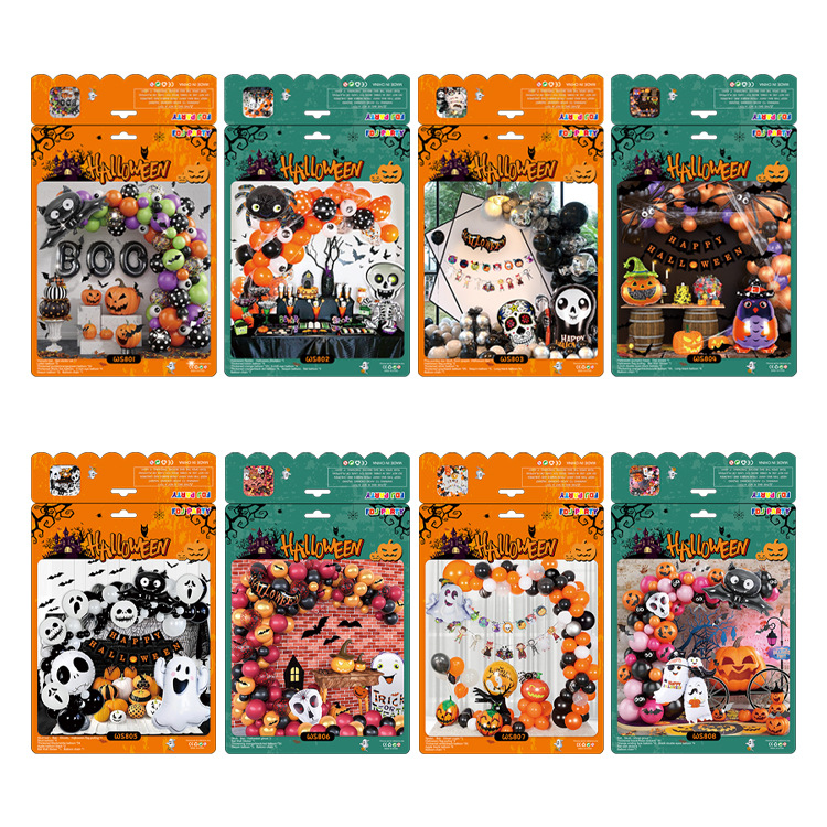 Fdjparty hot -selling Halloween big set pumpkin balloon Halloween…
