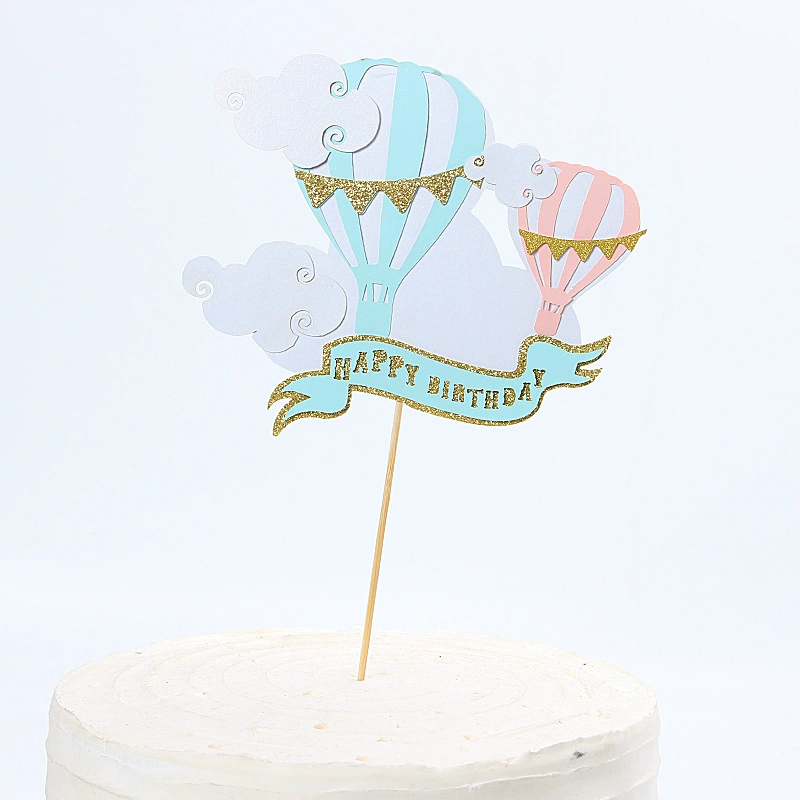 English Birthday Happy Cartoon Balloon HB Love Gift Box Birthday Happy Cake Account Crown Crown милые звезды