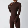 6116 long sleeves + 6116 trousers - dark brown