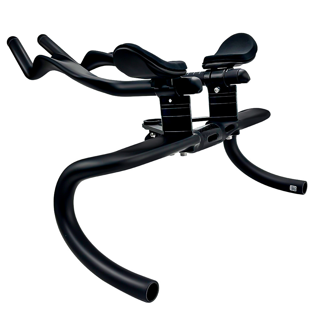 BALUGOE Carbon Fiber Handlebar Road Bike Internal Wiring TT Rest