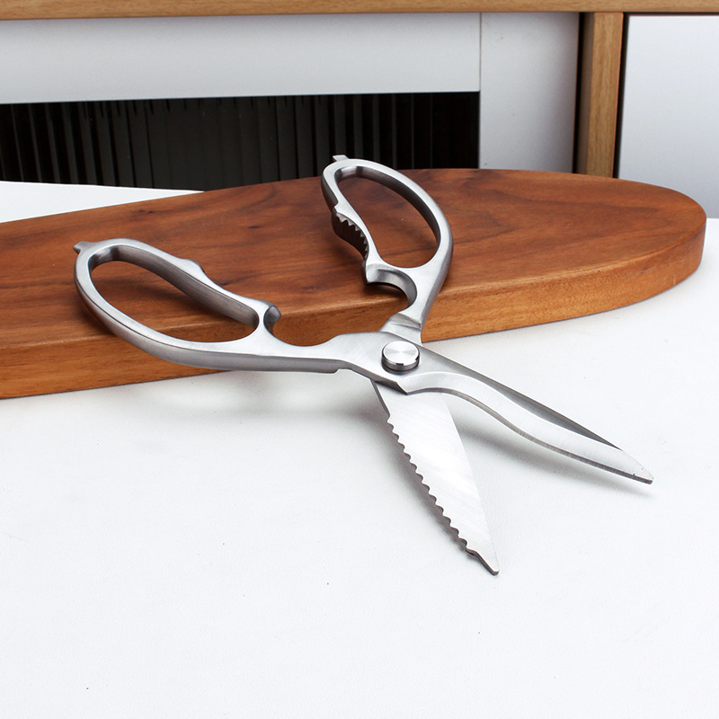 Chockmen Zhuo Deming muñeco de nieve tijeras de cocina multifuncional tijeras de carne tijeras de verduras tijeras de hueso de pollo tijeras abertura de botellas de nuez