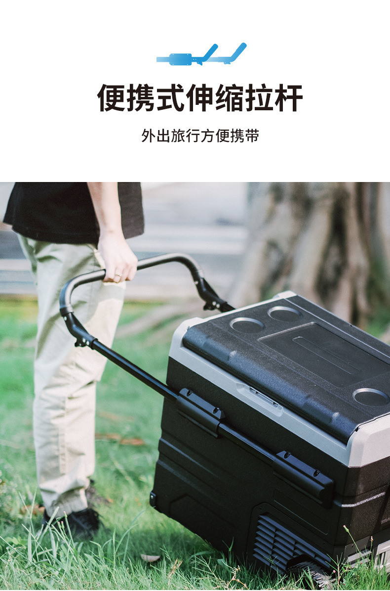 Ice Tiger Compressor Car Refrigerator Car Home Dual-use Refrigeration 12v24v Portable TWW35 Dormitory Small Refrigerator