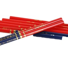 中華120紅藍鉛筆 特種鉛筆 圓桿雙色木工鉛 中華120全紅鉛筆