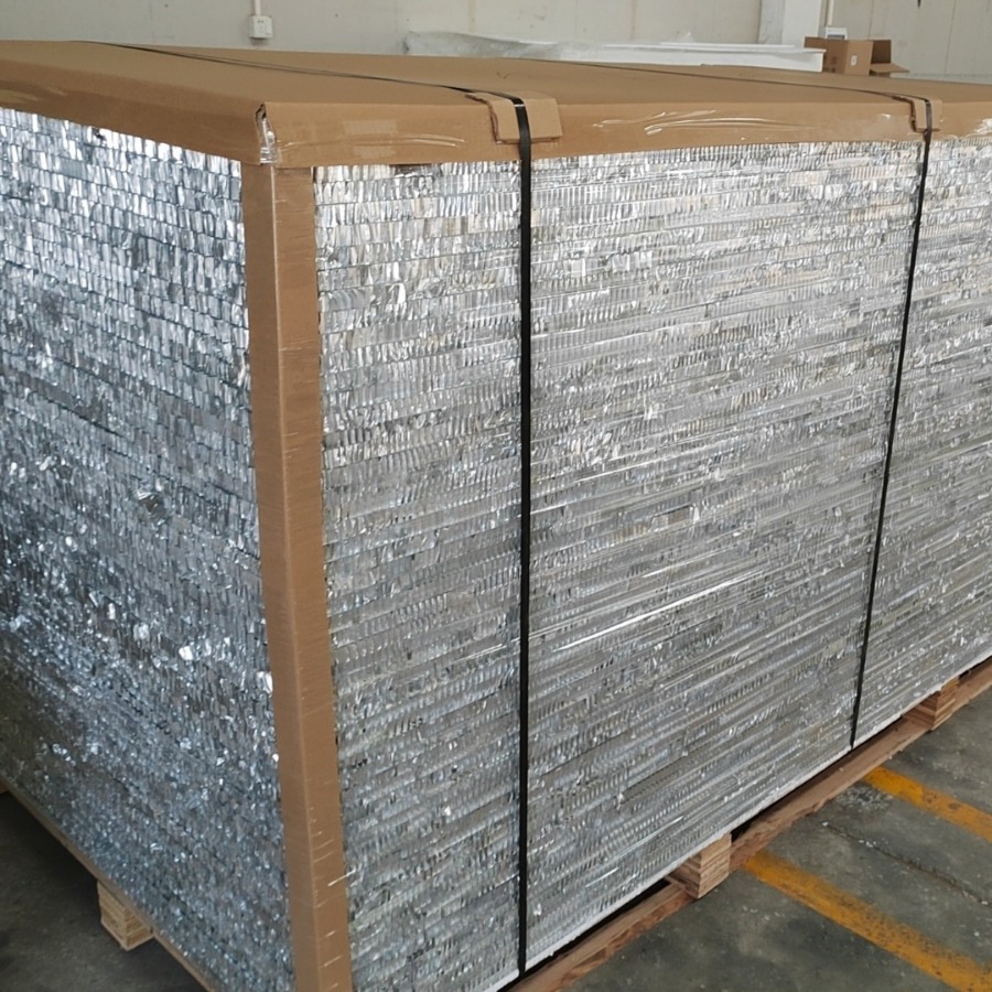 placa de panal de aluminio base de puerta de gabinete llena placa de panal de aluminio placa de panal de aluminio ultra ancha placa de panal galvanizada placa de panal