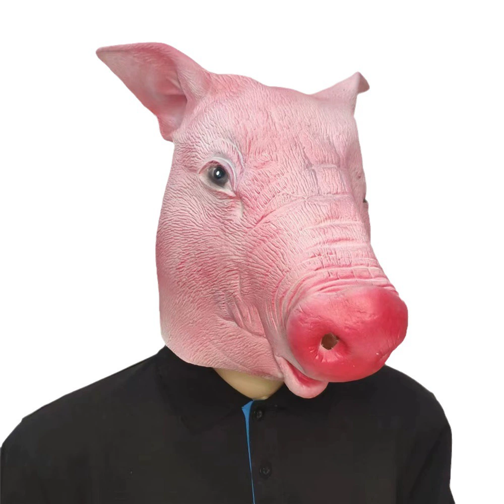 Маска, шлем, пластиковое лицо, домашнее животное, переодевание, китайский гороскоп