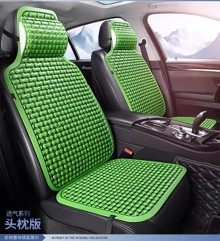 Summer Universal Car Plastic Seat Cushion, Ventilated and Breathable, Suitable for Vans and Large Passenger Trucks, Single-Piece Cooling Seat Pad