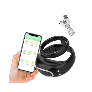 New Velis Delay Vibration Lock Ring Penis Silicone Delay Ring Adjustable Lock Ring Adult Products