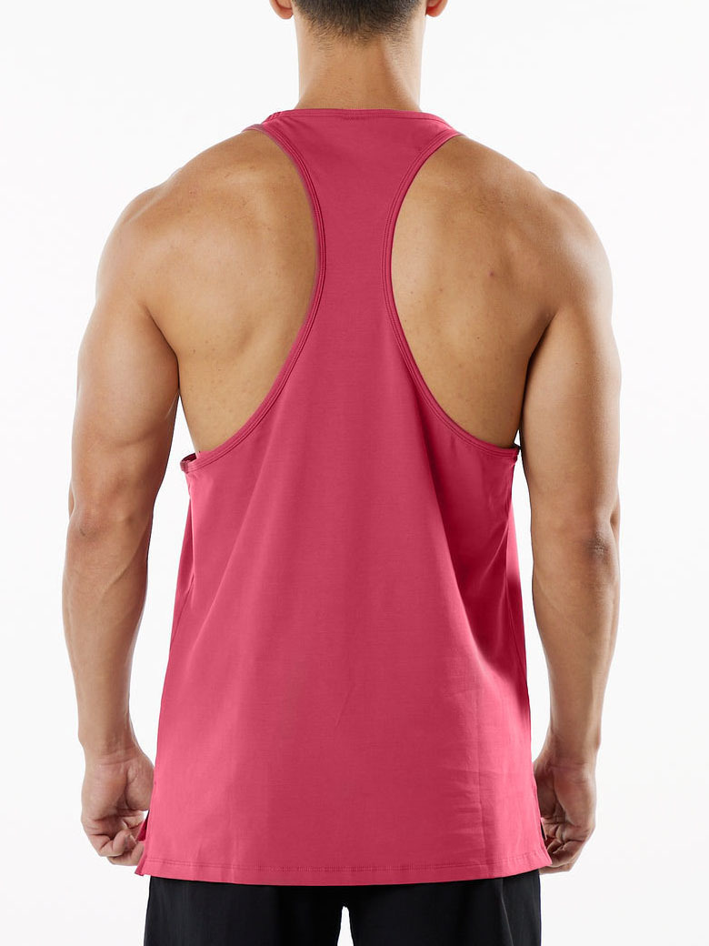 Wholesale Men's Basic Solid Color Sleeveless Men's T-shirt display picture 21