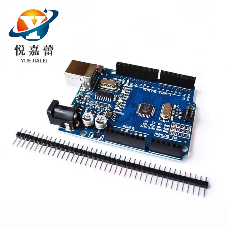 UNO R3 development board improved version enhanced version ATMEGA328P microcontroller development board blue board