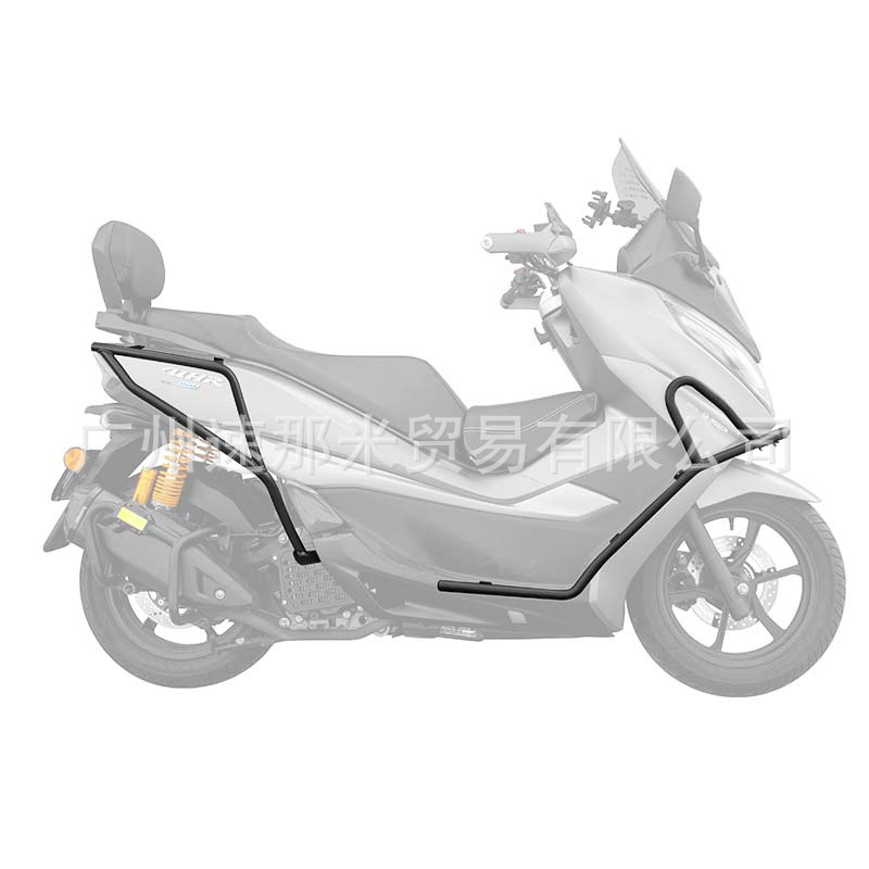 Suitable for Haojue Uhr150 Crash Bars, Bumper Bars, Anti-Fall Bars, Modified Front and Rear Body Anti-Fall Bar Accessories
